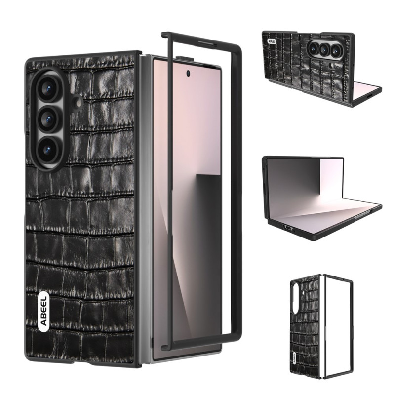Coque Samsung Galaxy Z Fold 8 Ultra Effet Croco ABEEL