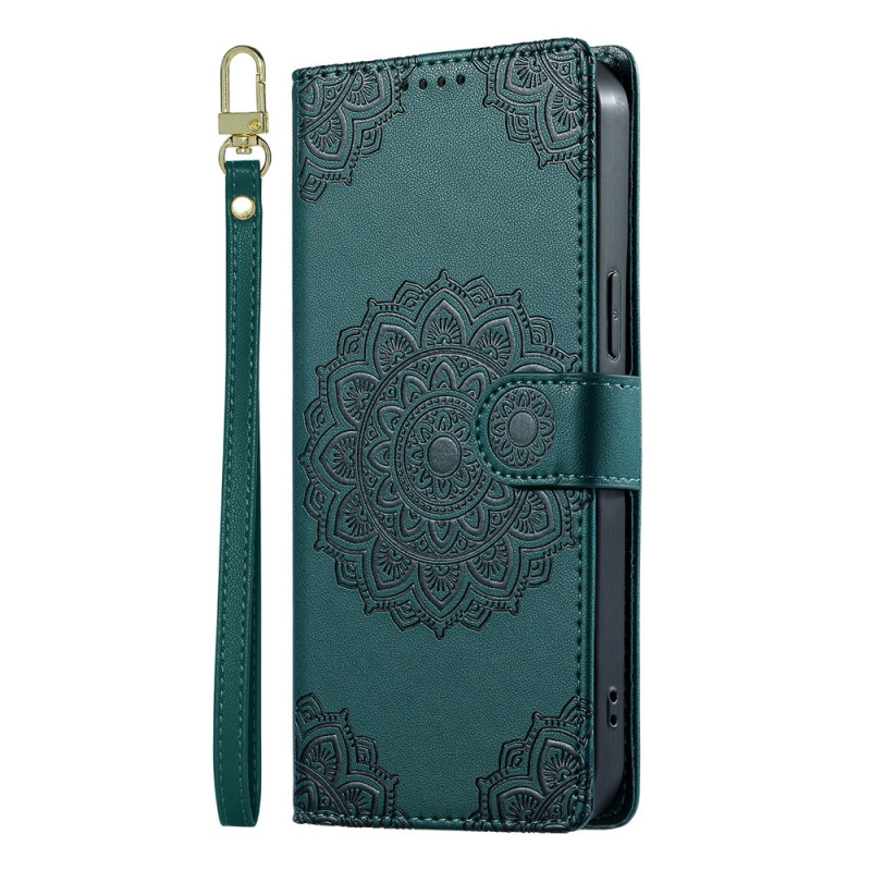 Housse Xiaomi Redmi Note 17 Pro 5G Mandala Floral à Lanière