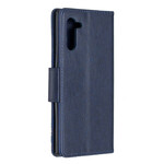 Housse Samsung Galaxy Note 10 Papillons et Rabat Oblique