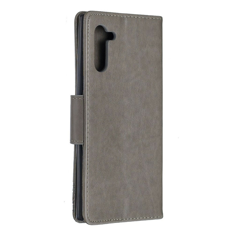 Housse Samsung Galaxy Note 10 Papillons et Rabat Oblique Housse Samsung Galaxy Note 10 Papillons et Rabat Oblique
