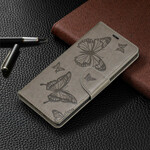 Housse Samsung Galaxy Note 10 Papillons et Rabat Oblique Housse Samsung Galaxy Note 10 Papillons et Rabat Oblique