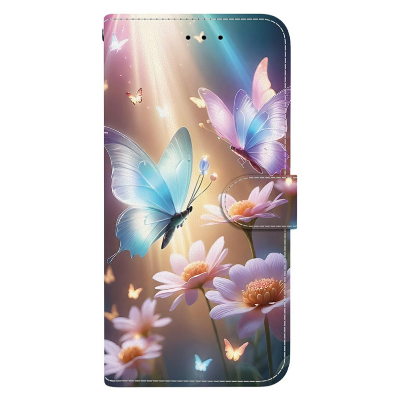 Housse Xiaomi Redmi Note 17 Pro 5G Papillons sous la Lumière