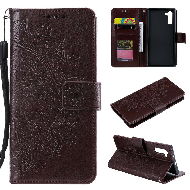 Housse Samsung Galaxy Note 10 Mandala Soleil Housse Samsung Galaxy Note 10 Mandala Soleil