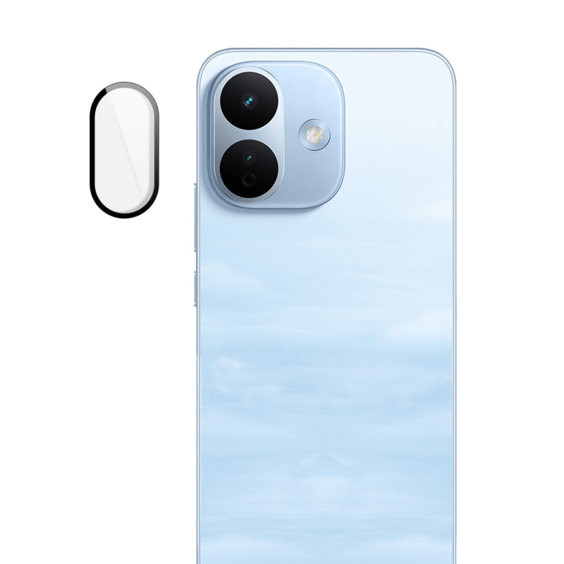 Lentille de Protection en Verre Trempé pour Xiaomi Redmi Note 17 Pro 5G (contour noir)
