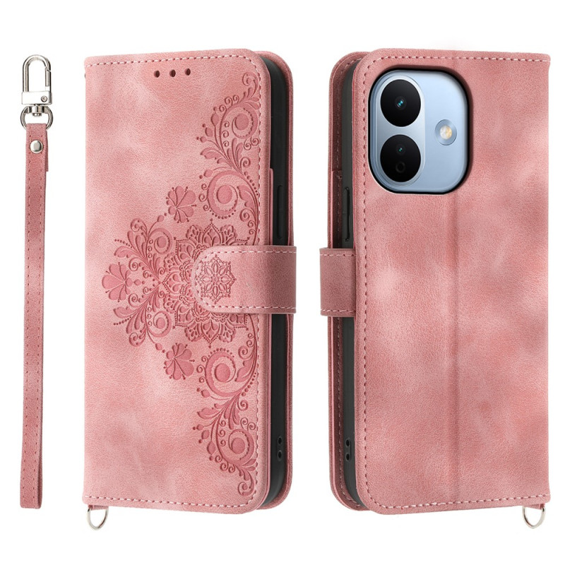 Housse Xiaomi Redmi Note 17 Pro Max 5G Dentelle à Lanière