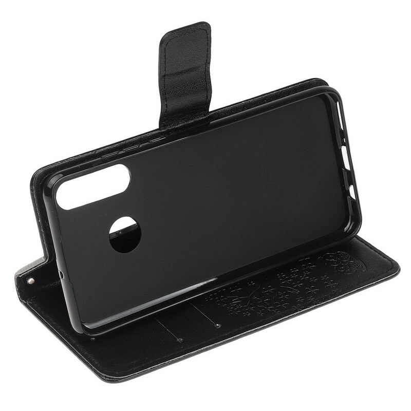 Housse Huawei P Smart Plus 2019 Arbre et Hiboux à Lanière Housse Huawei P Smart Plus 2019 Arbre et Hiboux à Lanière