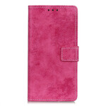 Housse Samsung Galaxy Note 10 Effet Cuir Vintage Housse Samsung Galaxy Note 10 Effet Cuir Vintage