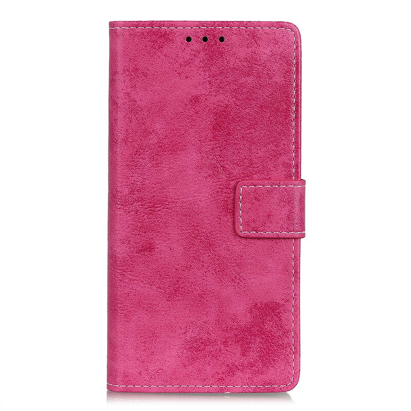 Housse Samsung Galaxy Note 10 Effet Cuir Vintage Housse Samsung Galaxy Note 10 Effet Cuir Vintage