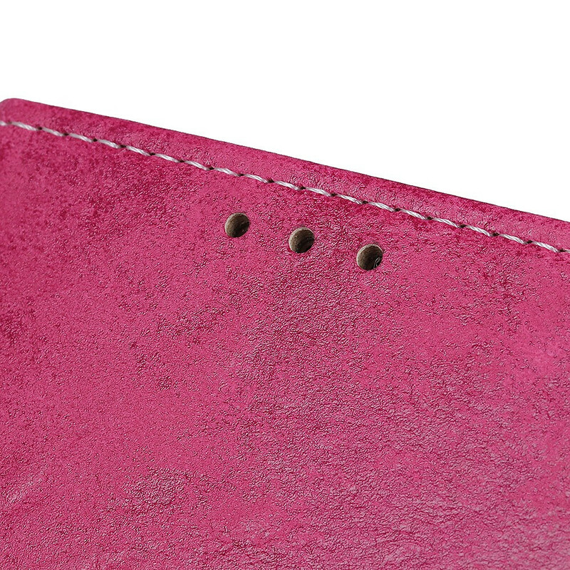 Housse Samsung Galaxy Note 10 Effet Cuir Vintage Housse Samsung Galaxy Note 10 Effet Cuir Vintage
