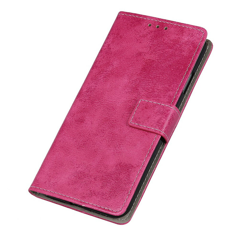 Housse Samsung Galaxy Note 10 Effet Cuir Vintage Housse Samsung Galaxy Note 10 Effet Cuir Vintage