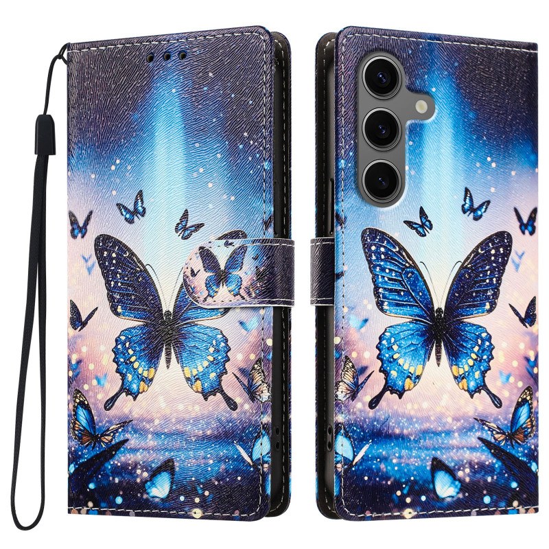 Housse Samsung Galaxy S26 FE Papillons Fluorescents