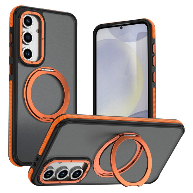 Coque Samsung Galaxy S26 FE Magnétique Bicolore avec Anneau