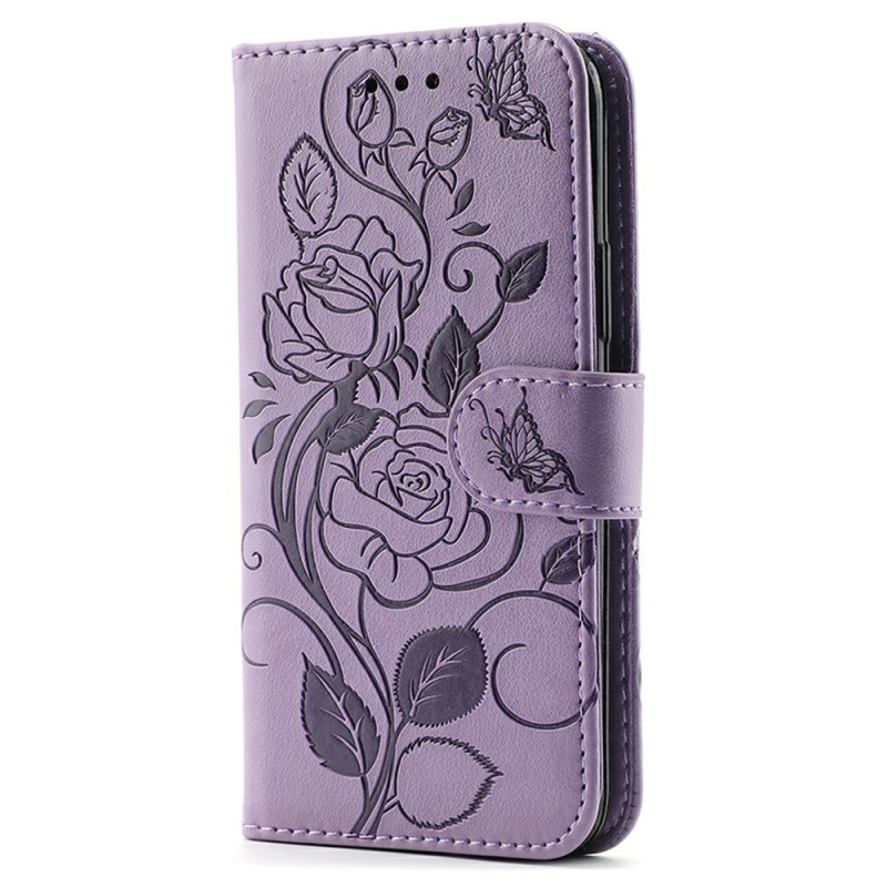 Housse Samsung Galaxy S26 FE Roses et Papillons