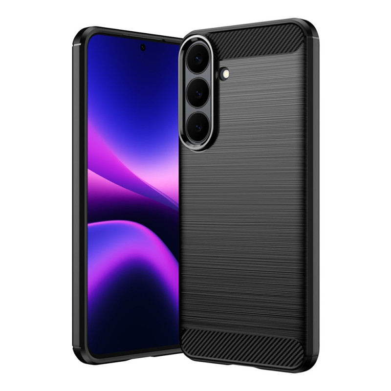 Coque Samsung Galaxy S26 FE Fibre Carbone Brossée