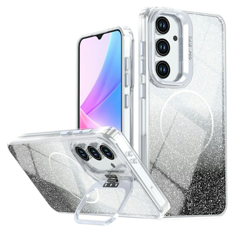 Coque Samsung Galaxy S26 FE Dégradé Paillettes avec Support