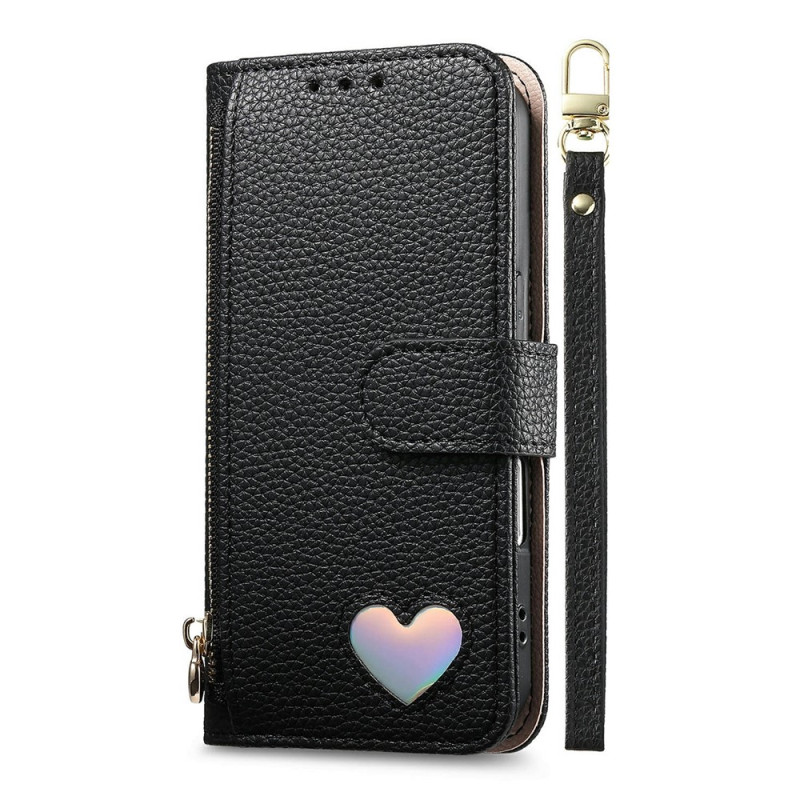 Housse Samsung Galaxy S26 FE Cœurs et Lanière