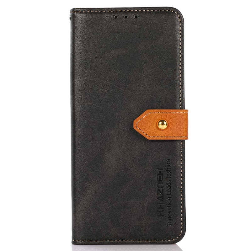 Housse Xiaomi Redmi 17 5G / 4G Fermoir Doré KHAZNEH