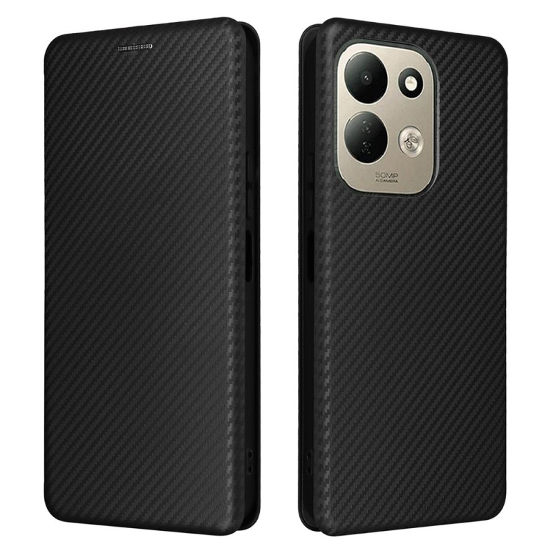 Flip Cover Xiaomi Redmi 17 5G / 4G Fibre Carbone