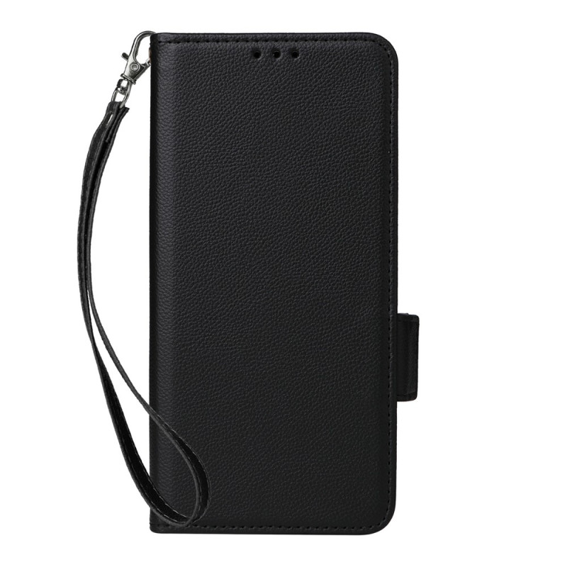Housse Xiaomi Redmi 17 5G / 4G Simili Cuir à Lanière