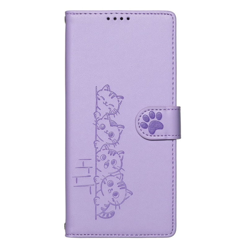 Housse Xiaomi Redmi 17 5G / 4G Quatre Chats