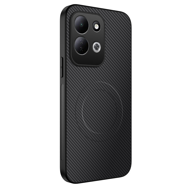 Coque Xiaomi Redmi 17 5G / 4G Magnétique Fibre Carbone