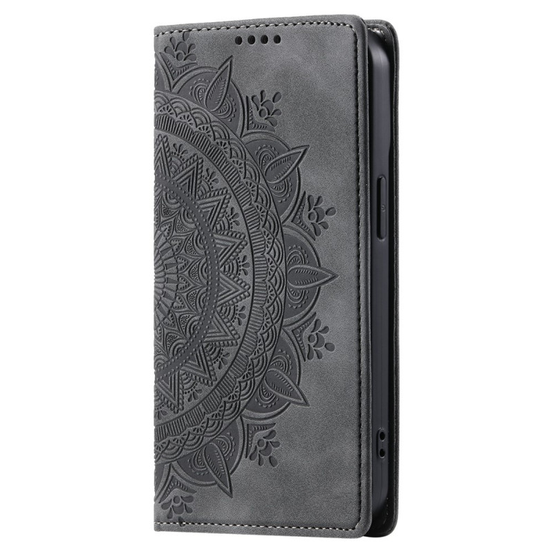 Flop Cover Xiaomi Redmi 17 5G / 4G Effet Daim Mandala