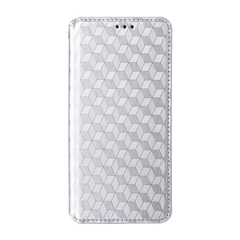 Flip Cover Poco F9 Pro Motif Losanges