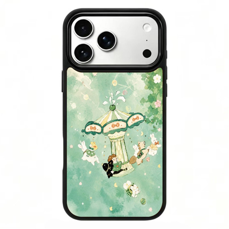 Coque iPhone 18 Pro / 17 Pro Magnétique Wood Art Beauty