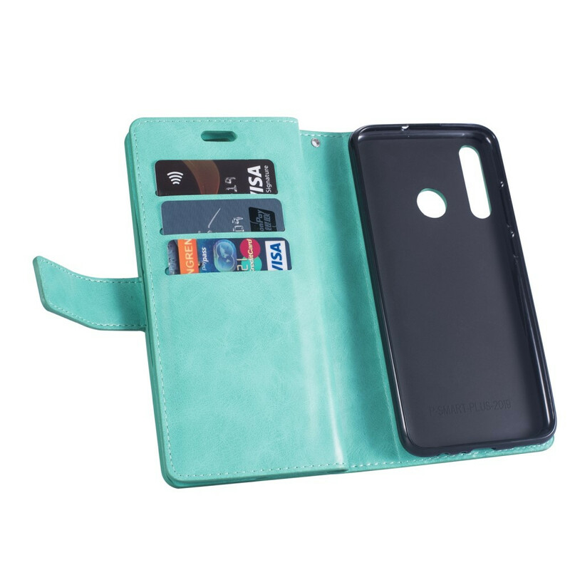 Housse Huawei P Smart Plus 2019 Porte-Monnaie avec Lanière Housse Huawei P Smart Plus 2019 Porte-Monnaie avec Lanière