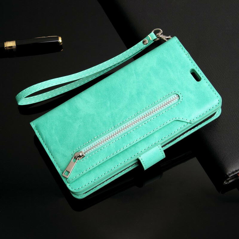 Housse Huawei P Smart Plus 2019 Porte-Monnaie avec Lanière Housse Huawei P Smart Plus 2019 Porte-Monnaie avec Lanière