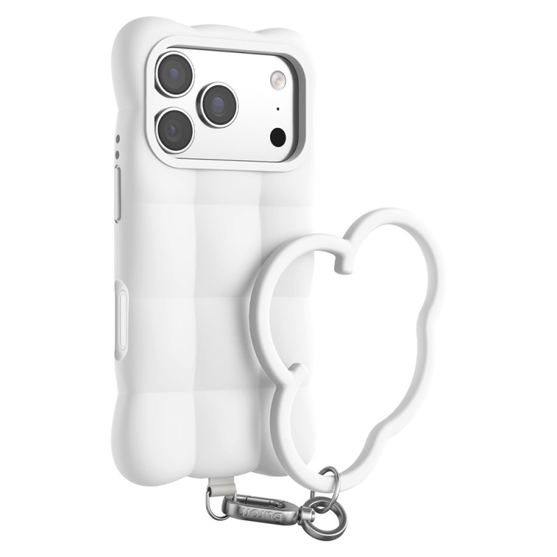 Coque iPhone 18 Pro / 17 Pro Matelassée à Lanière