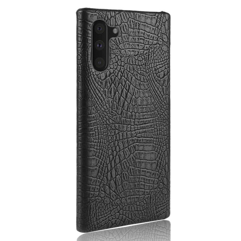 Coque Samsung Galaxy Note 10 Effet Peau de Crocodile 