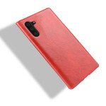 Coque Samsung Galaxy Note 10 Effet Cuir Litchi Coque Samsung Galaxy Note 10 Effet Cuir Litchi