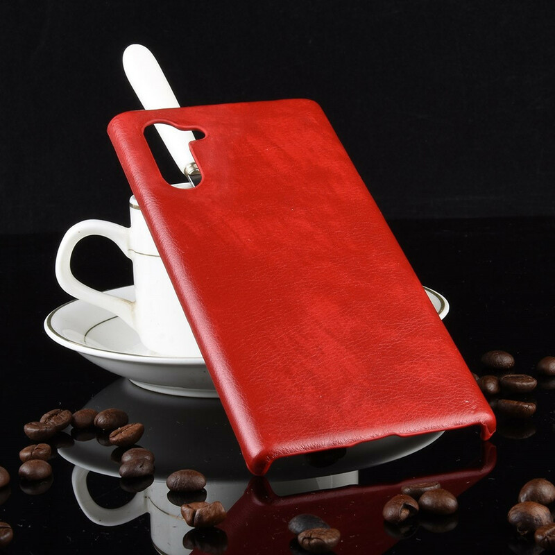 Coque Samsung Galaxy Note 10 Effet Cuir Litchi Coque Samsung Galaxy Note 10 Effet Cuir Litchi
