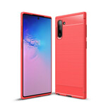 Coque Samsung Galaxy Note 10 Fibre Carbone Brossée Coque Samsung Galaxy Note 10 Fibre Carbone Brossée