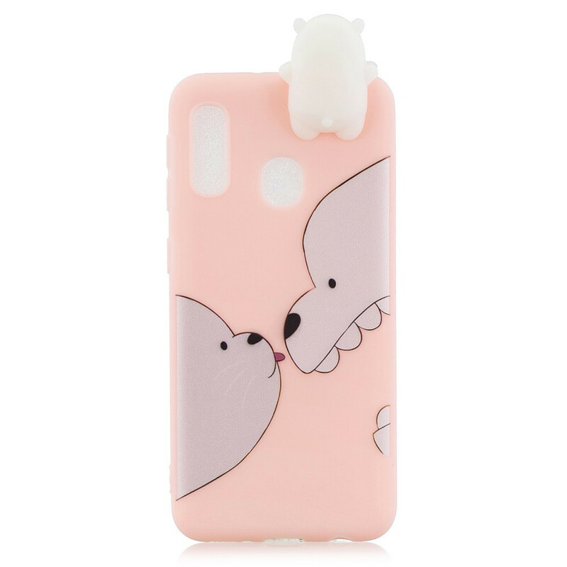 Coque Samsung Galaxy A20e Gaston L'Ourson 3D Coque Samsung Galaxy A20e Gaston L'Ourson 3D