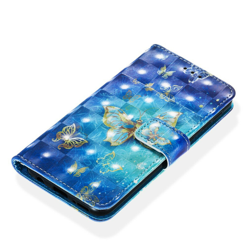 Housse Samsung Galaxy A20e Papillons Dorés Housse Samsung Galaxy A20e Papillons Dorés