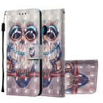 Housse Samsung Galaxy A20e Miss Hibou Housse Samsung Galaxy A20e Miss Hibou