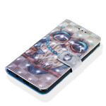 Housse Samsung Galaxy A20e Miss Hibou Housse Samsung Galaxy A20e Miss Hibou
