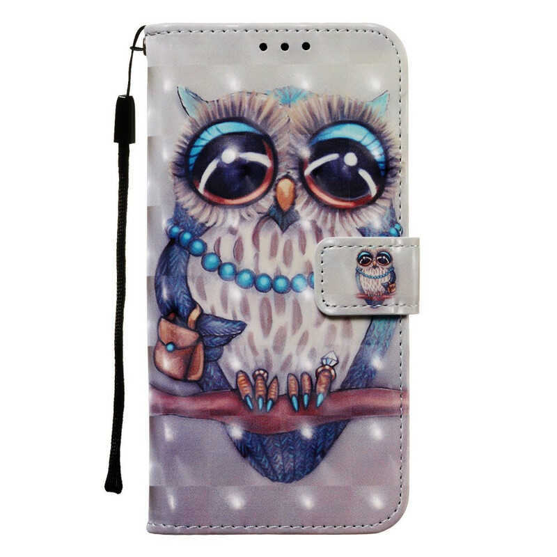 Housse Samsung Galaxy A20e Miss Hibou Housse Samsung Galaxy A20e Miss Hibou