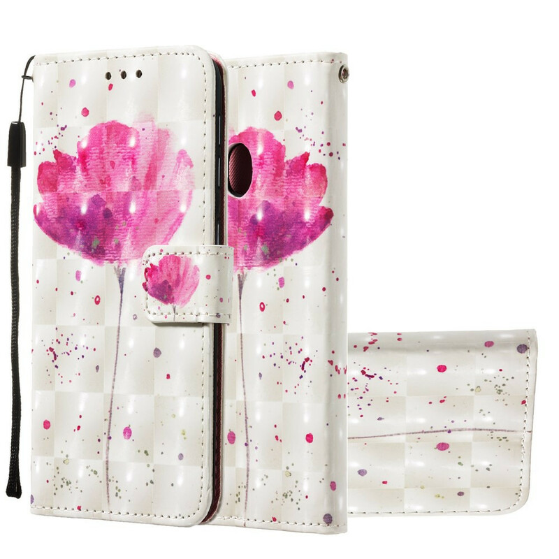 Housse Samsung Galaxy A20e Coquelicot Aquarelle Housse Samsung Galaxy A20e Coquelicot Aquarelle
