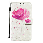 Housse Samsung Galaxy A20e Coquelicot Aquarelle