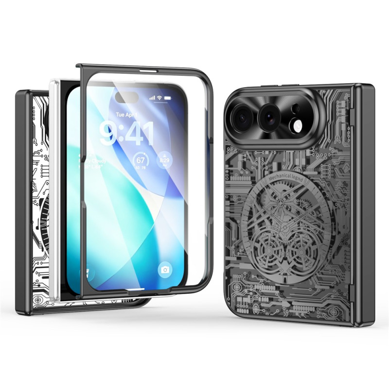 Coque iPhone Duo Mechanical Legend avec Verre Trempé