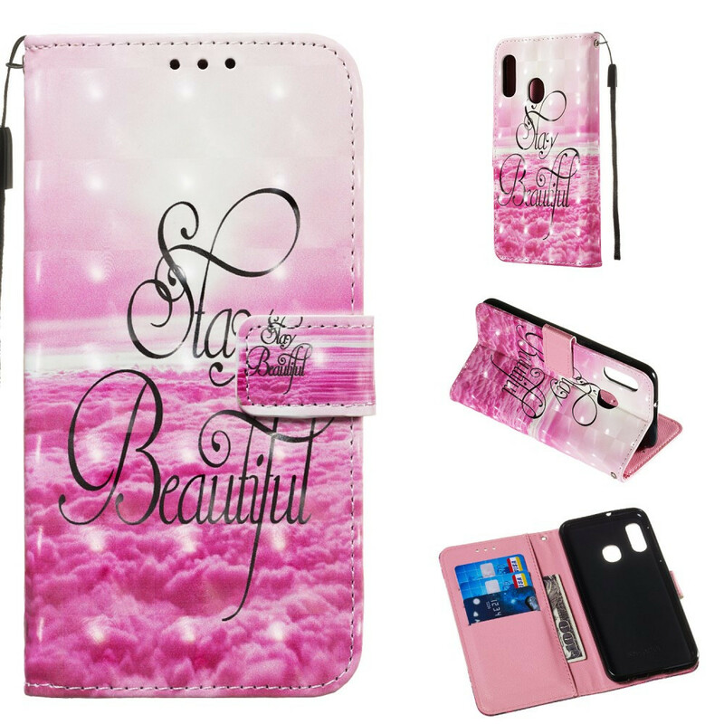 Housse Samsung Galaxy A20e Stay Beautiful Housse Samsung Galaxy A20e Stay Beautiful