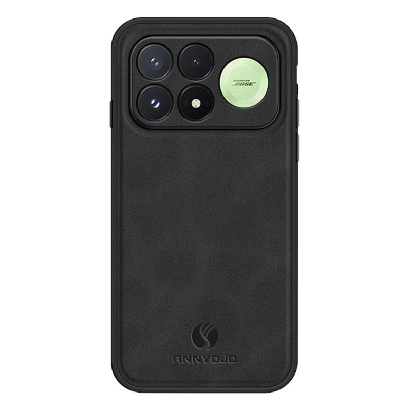 Coque Poco F9 Pro Effet Cuir ANNYOJO