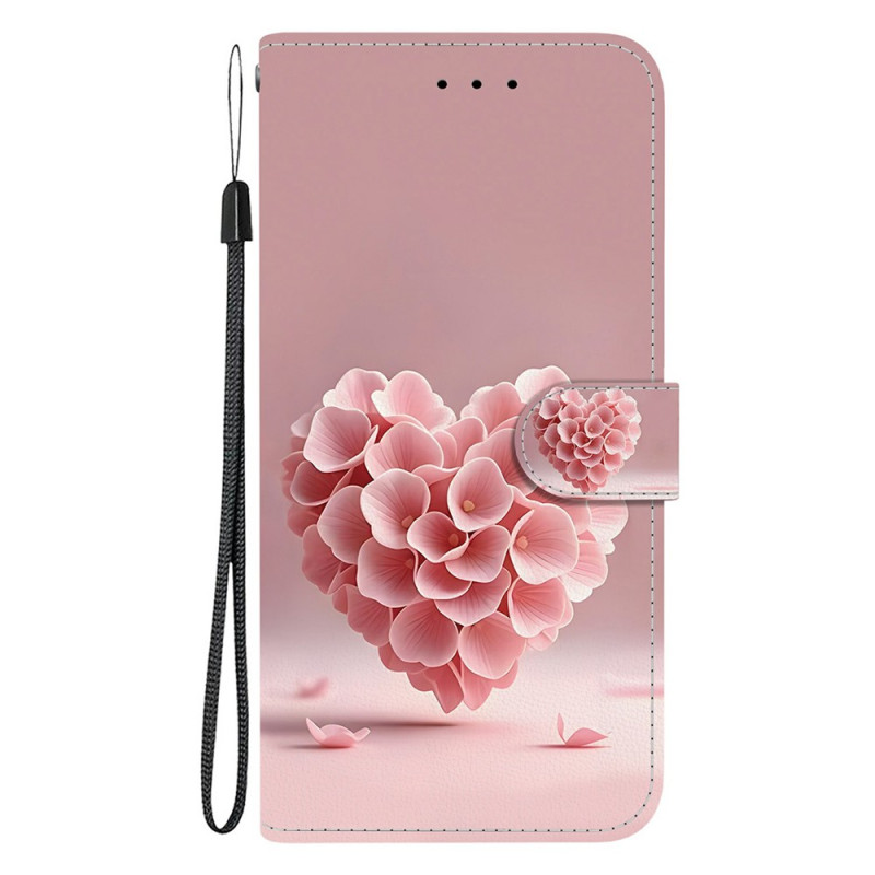 Housse Poco F9 Ultra Coeur Floral
