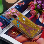 Coque Samsung Galaxy A20e Tour Eiffel Paillettes Dorées Coque Samsung Galaxy A20e Tour Eiffel Paillettes Dorées