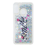 Coque Samsung Galaxy A20e Smile dans la Paillettes Coque Samsung Galaxy A20e Smile dans la Paillettes