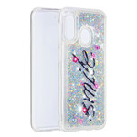 Coque Samsung Galaxy A20e Smile dans la Paillettes Coque Samsung Galaxy A20e Smile dans la Paillettes