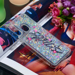 Coque Samsung Galaxy A20e Smile dans la Paillettes Coque Samsung Galaxy A20e Smile dans la Paillettes